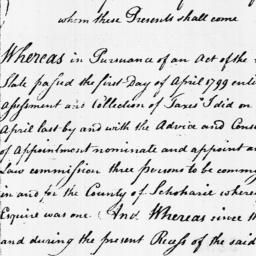 Document, 1799 October 18