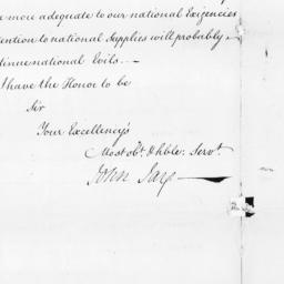 [Document, 1786 July 06]