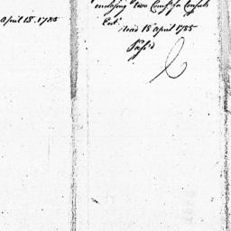 [Document, 1785 April 18]