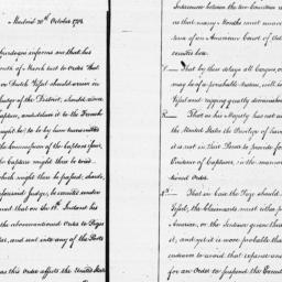 [Document, 1781 October 28]