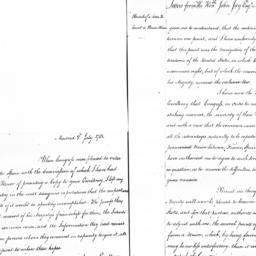 [Document, 1781 July 2]