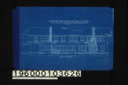 West elevation : Sheet no. 6.