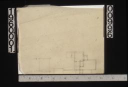 Rough sketch of partial floor plan