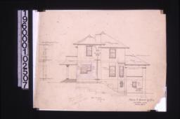 West elevation : 5.
