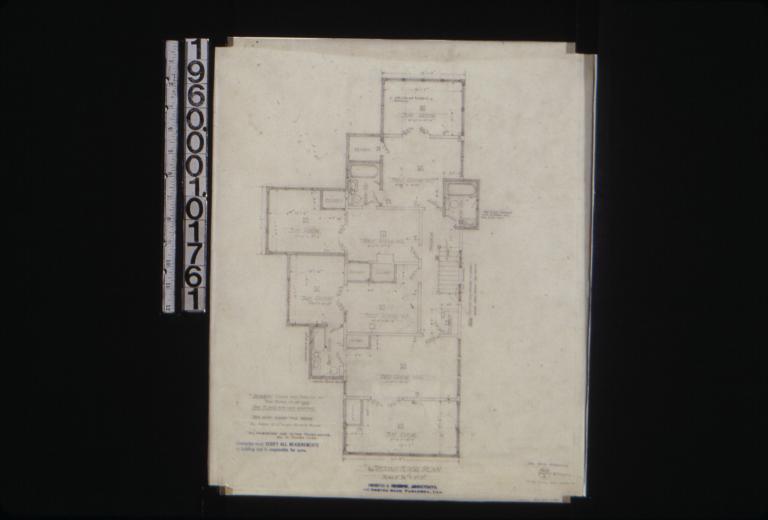 Second floor plan : 2. (2)