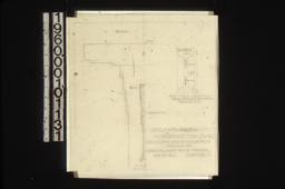 Details of tea table and bookcase door (liv. rm.) : Sheet no. 11.