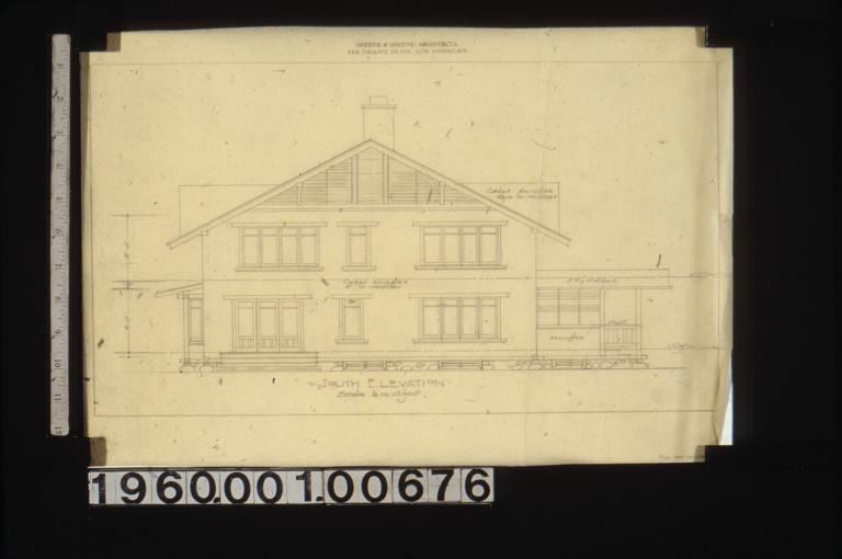 South elevation. (2)