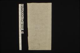 Sketch of plan of bathroom