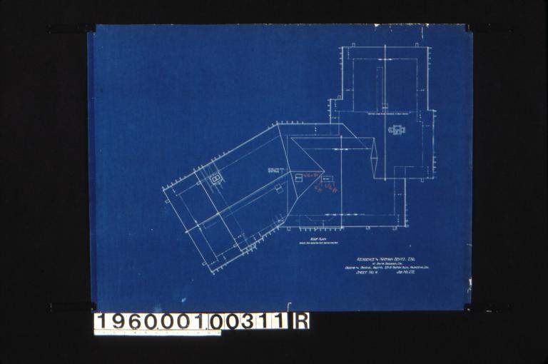 Roof plan : Sheet no. 4. (2)