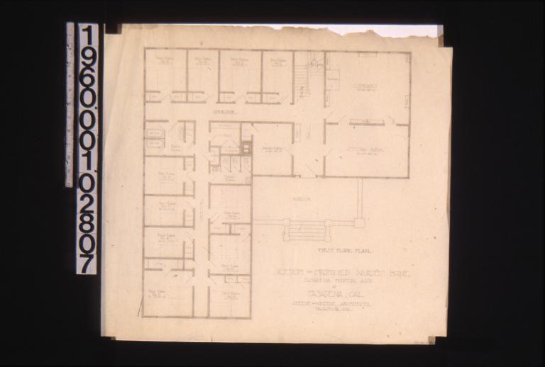 First floor plan. (2)