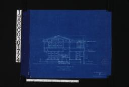Rear or north elevation : 6. (2)