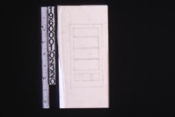 Rough sketch of door (3)