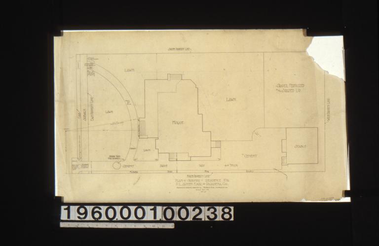 Plan of grounds : No. 45.