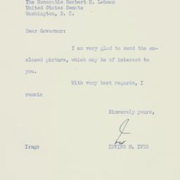 Letter: 1954 April 27