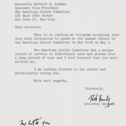 Letter: 1962 March 17