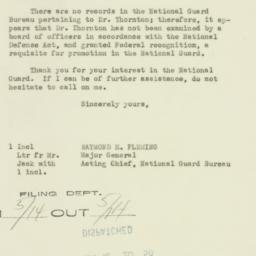 Letter: 1951 May 12