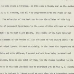Memorandum: 1950 October 29