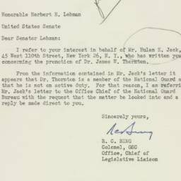 Letter: 1951 May 5