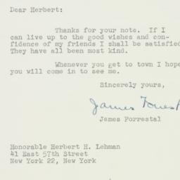 Letter: 1947 August 1