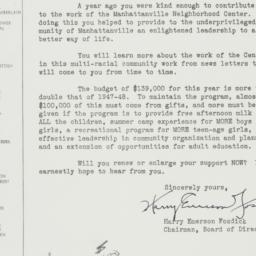 Letter: 1951 March 16
