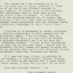 Letter: 1948 February 11