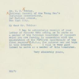 Letter: 1938 February 3