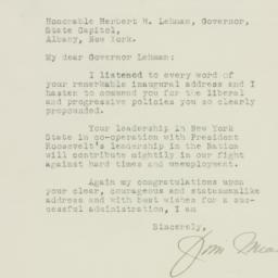 Letter: 1933 January 5