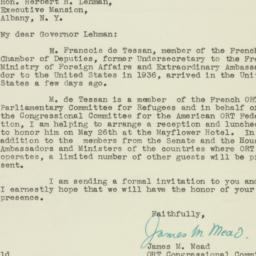 Letter: 1939 May 20
