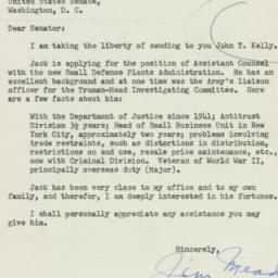 Letter: 1951 August 17