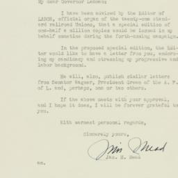 Letter: 1940 September 6