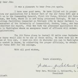 Letter: 1951 February 26