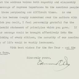 Letter: 1939 January 4