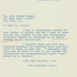 Letter: 1934 January 6