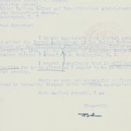 Letter: 1945 November 5