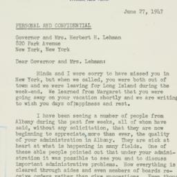 Letter: 1947 June 27