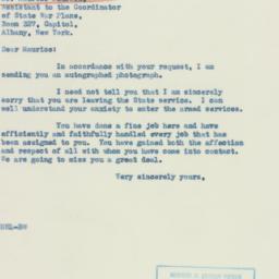 Letter: 1942 October 28