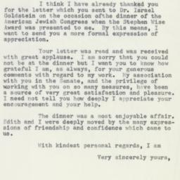 Letter: 1955 May 20