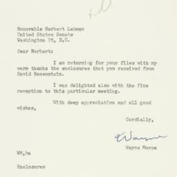Letter: 1955 March 31