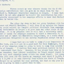 Letter: 1954 August 5
