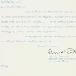 Letter: 1951 August 16