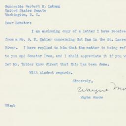 Letter: 1952 April 11