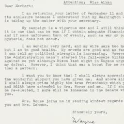 Letter: 1956 September 21