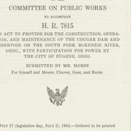 Administrative Record: 1954...