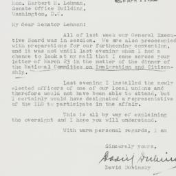 Letter: 1956 April 10