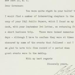 Letter: 1947 September 15