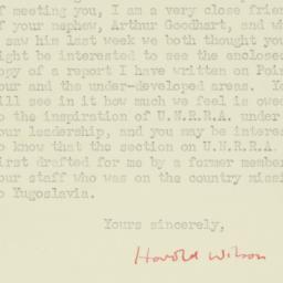 Letter: 1952 June 19