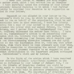 Letter: 1948 January 13
