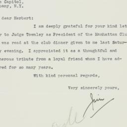 Letter: 1939 January 17