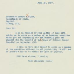 Letter: 1937 June 16