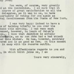 Letter: 1952 August 1